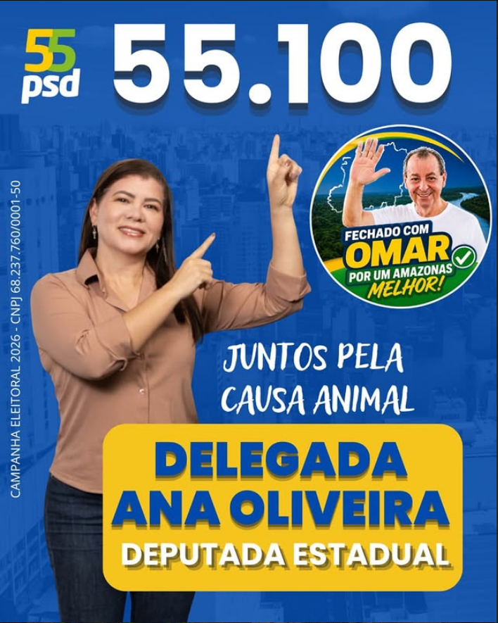 Delegada Ana Oliveira, candidata a Deputada Estadual pelo Amazonas